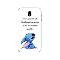 Case - Maniacase - Samsung Galaxy J7 2018 - Soft - Stitch-lilo-family - White juoda