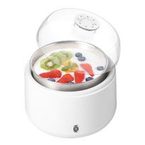 220 V automatinė elektrinė jogurto gaminimo mašina, nešiojama mini daugiafunkcė Natto fermentacijos mašina pusryčiams buitinė technika 220V&UK balta