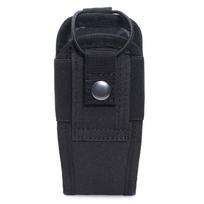 MOLLE Tactical Walkie-Talkie & Phone Waist Bag juoda
