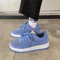 Fashion Women Skateboard Shoes Retro Star Casual Sneakers Fashion Low Top Couple Sports Shoes New Trend Men Women Running Shoes 36 mėlyna