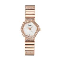 New Ladies Watch Fashion Small Green Watch Alloy Rhinestone Watch beige