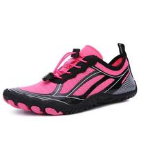 Fashion 2024 Gym Special Treadmill Squat Fitness Indoor Weightlifting Comprehensive Training Shoes Women Soft Bottom Yoga Shoes Men Pool 35 rožinė raudona spalva