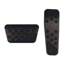 Car Foot Pedals For Jeep Wrangler JK J8 TJL-J8 2007~2018 High Quality Accelerator Non-slip Fuel Brake No Drilling Alloy Covers black