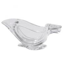 Manual Lemon Squeezer Kitchen Fruit Mini Manual Juicer Bird Shape Transparent Portable For Orange Kitchen Home Slip Tool white