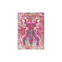 Tiger-persian Style Bedroom Area Rug Floor Mat Non-Slip Waterproof Rug for Living Room Bedroom Kitchen Outdoor Decor Carpet 40X60cm-16x24in