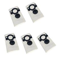 5PCS Dust Bags for Nilfisk 107419593 ATTIX 33/ATTIX 44 Robot Vacuum Cleaner Accessories Replacement Garbage Dust Bags CHINA white