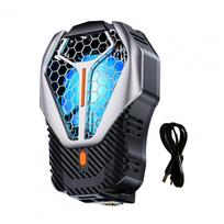 Mobiliojo telefono aušintuvas spaustukas RGB šviesa žaidimų pultelio laikiklis stovas radiatorius tylus ventiliatorius mažas triukšmas greitas aušinimas telefono radiatorius žaidimų