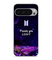 Case - MANIACASE - Google Pixel 9 Pro - Silicone - Soft - BTS army juoda