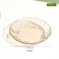 Užkandžių lėkštė Plastikinė Taupo vietą Lengvai valoma Lengva prabanga Apvalus Lygus Dubuo Virtuvės reikmenys Virtuvės įrankiai Vaisių lėkštė Augintinis