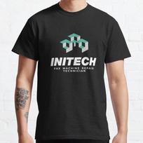 Plus Size S-3XL Initech Fax Machine Repair Technician Printed T-shirt Men's Tops Fashion Clothes Tees S juoda