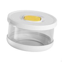 Bento Box for Food Storage with Insulation and Microwave Compatibility S white