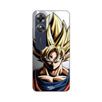 Coque Oppo A17 Goku Dragon ball z super ultra instinct Maniacase juoda