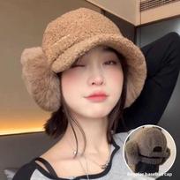 Nuimamas naujas snapback, ausinės, pliušinė šilta rudens ir žiemos beisbolo kepurė, kepurė su anga uodegai, ausų apsauga, laisvalaikio kepurė gray