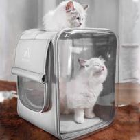 Cat/dog Backpack Carrier Large Pet Backpack Carrier, 17lbs Load-Bearing Ventilated Design Dog Backpack Carrier for Small Dogs