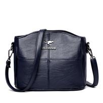 New Arrival Fashion Women's Small Crossbody Bag PU Leather Messenger Bag Zipper Handbag Purse Summer Travel Bag for Female gray