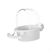 Bird Cage Feeder, Waterproof Hanging Food Feeder Cup for Pigeon Sparrow Outdoors balta