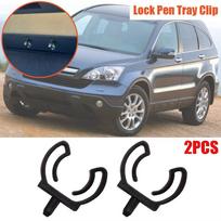 2X Honda CR-V Accord Odyssey Civic Hečbekas Breeze XR-V Fit Avancier Stepwgn Elysion Vezel Užrakinamas Pieštukų Dėklas Fiksavimo Apkaba NAUJAS