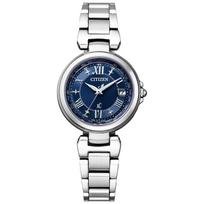 [CITIZEN] xC Eco Drive Radijo laikrodis (Sidabrinis / Kasdienis vandeniui atsparus / Moteriškas) EC1030-50L Pagrindinė kolekcija Citizen Radijo bangų ir saulės energija