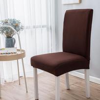 Vienspalvis pieno šilko tampus kėdės užvalkalas biurui, viešbučiui, restoranui ir namams - vientisas stilius One size fits all