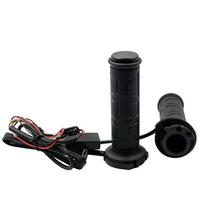 Heated Handlebar Grip Adjustable Temperature Handgrip Warmer Guards Motorcycle Handles Automobile Replacement Parts juoda