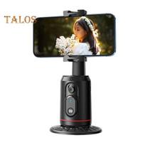 Automatinis veido sekimo trikojis Automatinio sekimo telefono laikiklis Nešiojamas „viskas viename“ išmanusis „selfie Stick“ 360 laipsnių besisukantis veido kūno stebėjimo telefono laikiklis Telefonas A