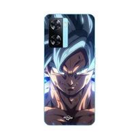 Coque pour Oppo A57s 4G Dragon Ball Z GOKU Ultra instinct face énervé Maniacase juoda