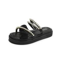 Fall Flat Sole Tenis Black Men's Slippers Models Shoes Men's Rubber Sandals Sneakers Sport Super Offers Seasonal Cheaper 35