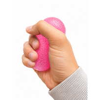 Antistresinis squishy kubas, minkštas sensorinis žaislas kamuolis- rožinis