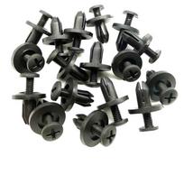 50 vnt./kompl. 8 mm kniedės laikiklis plastikinis automobilio tvirtinimo spaustukas automatinis buferio sparno stumiamo tipo tvirtinimo spaustukai Nissan Livina TIIDA Sylphy
