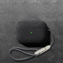 Dėklas Airpods Pro 2 Dėklas Airpods4 Minimalistinis Prabangus Dirbtinė Oda Visapusis Aktyvus Triukšmas Airpods3 Dėklas Belaidis Įkrovimas For Airpod Pro2 gray