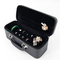 Protable Jewelry Box Creative Necklace Earrings Rings Jewelry Boxes Tray Luxury Separators Display Bangles Ornaments Storage Accessories Organizer