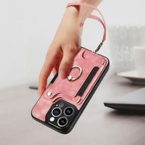 Applicable To IPhone16 Pro Max Mobile Phone Case Holder Card All-inclusive Apple 15/14/13 Case iPhone 16 Pro Max