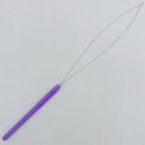 40 pcs Plastic handle loop pulling needle micro ring hair extension threader