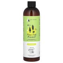 Kin+Kind, Blusų ir erkių profilaktika, Apsauginis purškalas šunims ir katėms, Citrinžolė, 12 fl oz (354 ml) beige