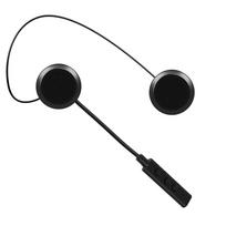 Motociklo Bluetooth šalmo laisvų rankų įranga Belaidės vandeniui atsparios ausinės garsiakalbis ausinės laisvų rankų įranga stereo skambučiai muzikos grotuvas Moto juoda