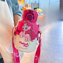 Pony Pooli Water Cup Outdoor Children's Thermos Cup Male and Female School Special Belly Cup Kindergarten Kettle Portable Cup 450ml