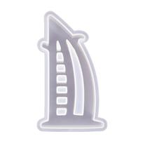 Building Silicone Mould Architecture Candle Molds DIY Casting Molds Handmade Resin Molds Baking Molds Home Decorations 32 white