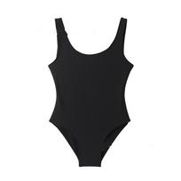 Moterų mados seksualus vientisas maudymosi kostiumėlis Sportinis tvirtas maudymosi kostiumėlis be nugarų maudymosi kostiumėlis bikinis M oranžinė