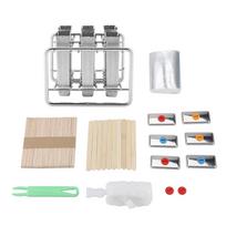 Nerūdijančio plieno formelės ledams pramoninės namų virtuvės DIY ledų formelė įrankis(2#) white