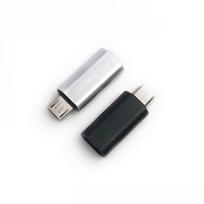 USB-C Female to Micro USB OTG Adapter for Android and Apple Devices Type-c to Apple rožinio aukso spalvos