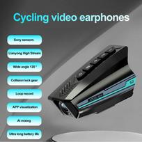 Motociklo šalmas „Bluetooth“ domofono ausinės, atsparios vandeniui „Voice Contro“ belaidė, praktinė kalbanti ausinė su 1080p HD kamera