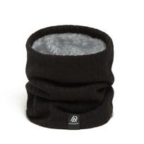 Neckerchief Winter Scarf Men Fleece Ring Bandana Knitted Warm Solid Women Neck Warmer Thick Cashmere Snood Handkerchief Ski Mask One Size gray