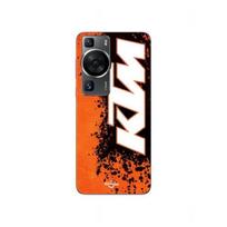 Coque - MANIACASE - Huawei P60 - KTM logo - Souple - Orange - Mat