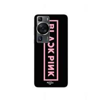 Coque Huawei P60 Blackpink VIP Tickets Blackpink logo Front noir Maniacase juoda