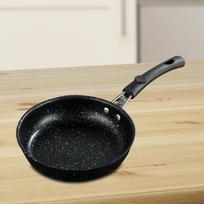 keptuvė kiniškas wok su apsaugančia nuo karščio rankena bendra nelipni keptuvė maišymui 16cm