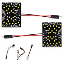 2 szt Panel 36 LED 12V W5W, T10, C10W, SV8.5, BA9S, T4W CANBUS 1100lm biały mocny Off-Road