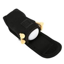 Golf Ball Bag Holder Clip Golfers Organizer Sports Golfing Accessories (black) juoda