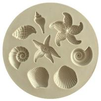 DIY Marine Themed Silicone Mould Baking Molds Tools Fondant Cake Moulds for Cake Cupcake Decorations Candy Chocolate Baking Molds AVE balta