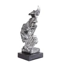 Resin Handcrafted Statue Abstract Art Sculpture Ornament Home Office Desk Decoration sidabras