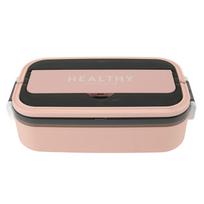 Bento pietų dėžutė 316 nerūdijančio plieno 700 ml talpos nepralaidi mikrobangų krosnelėje tinkama bento talpykla skirta L rožinė
